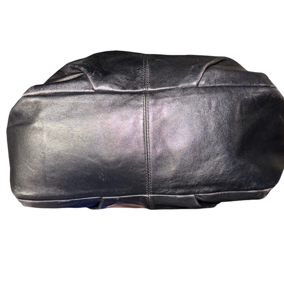 Coach Y2K Brook hobo shoulder bag in black leather style no 14821 - Picture 5 of 10